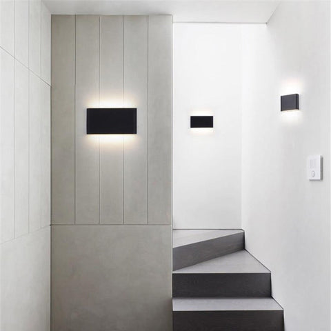 LED Wall Sconce with Motion Sensor for Indoor and Outdoor Lighting