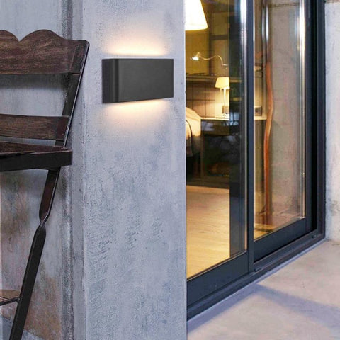 LED Wall Sconce with Motion Sensor for Indoor and Outdoor Lighting