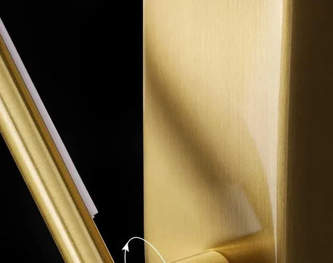 Slim Scandinavian LED Wall Light with Vertical Design