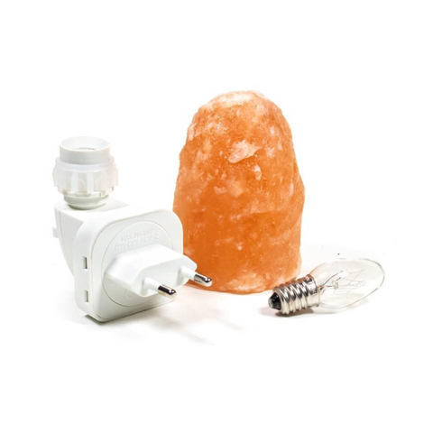 Himalayan Salt Lamp with Natural Crystal Texture