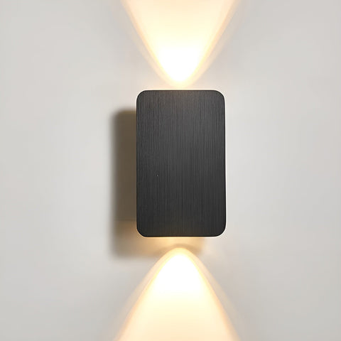 LED wall lamp with upward and downward light beam – Modern and atmospheric