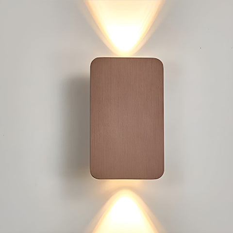 LED wall lamp with upward and downward light beam – Modern and atmospheric