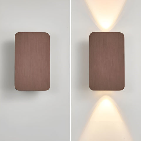LED wall lamp with upward and downward light beam – Modern and atmospheric