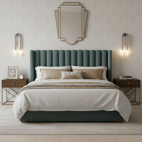 Sculptural Horsehair Wall Lamp with Metal Frame