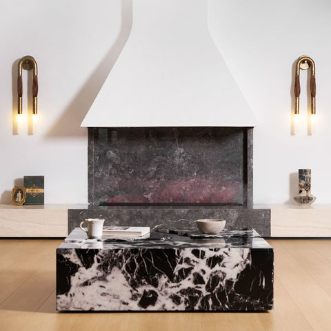 Sculptural Horsehair Wall Lamp with Metal Frame