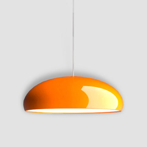 Pendant Light with Italian-Style Metal Shade