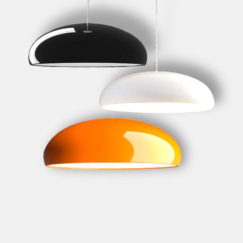 Pendant Light with Italian-Style Metal Shade