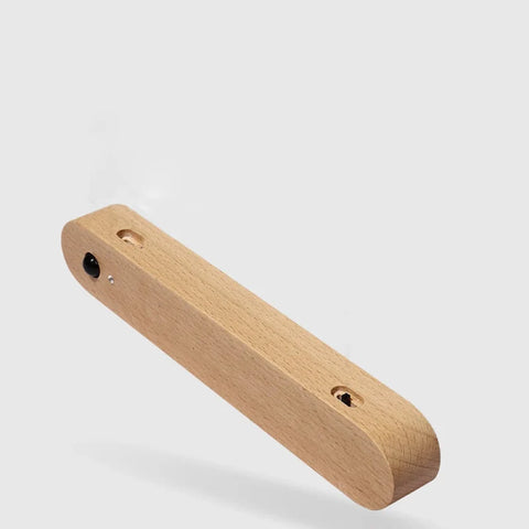 Magnetic Wood Key Holder with Rechargeable Motion Sensor LED Light
