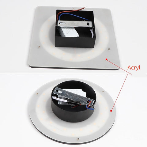 LED Outdoor Wall Light with Motion Sensor for Patios and Gardens