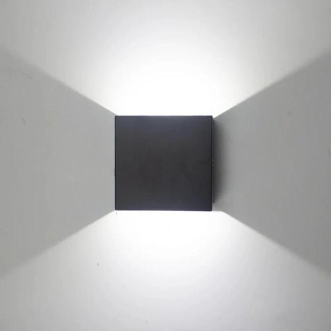 Cube LED Wall Sconce with Up-and-Down Light — product view