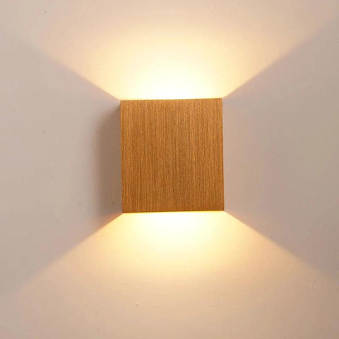 Cube LED Wall Sconce with Up-and-Down Light — product view