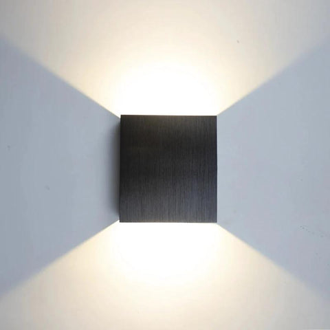 Cube LED Wall Sconce with Up-and-Down Light — product view