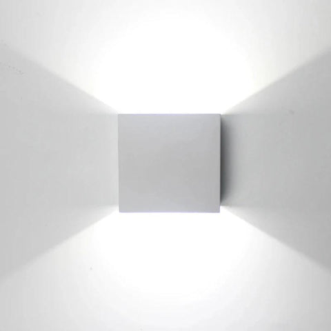 Cube LED Wall Sconce with Up-and-Down Light — product view