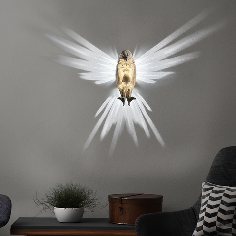 Battery-Powered Wireless Wall Light for Cord-Free Placement