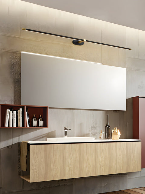 Slim Linear LED Wall Light for Mirrors, Hallways, and Bathrooms