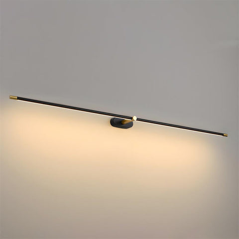 Slim Linear LED Wall Light for Mirrors, Hallways, and Bathrooms