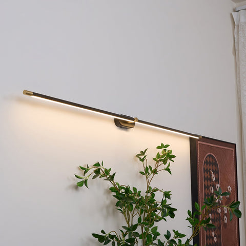 Slim Linear LED Wall Light for Mirrors, Hallways, and Bathrooms
