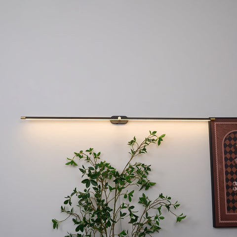 Slim Linear LED Wall Light for Mirrors, Hallways, and Bathrooms