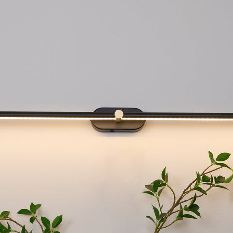 Slim Linear LED Wall Light for Mirrors, Hallways, and Bathrooms