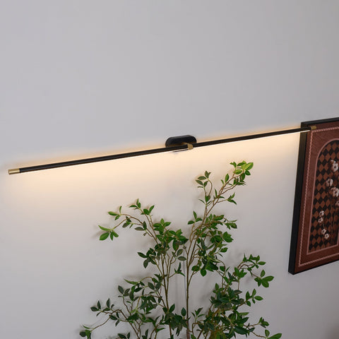 Slim Linear LED Wall Light for Mirrors, Hallways, and Bathrooms