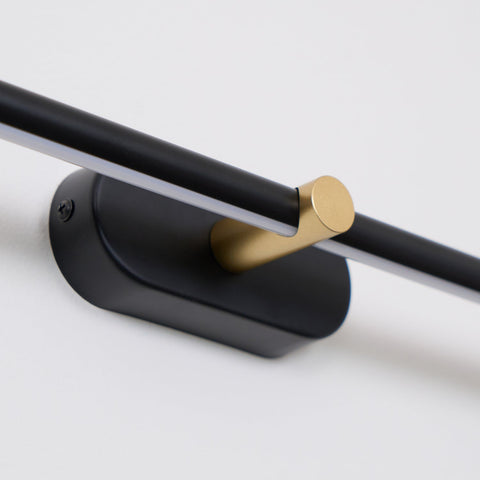 Slim Linear LED Wall Light for Mirrors, Hallways, and Bathrooms