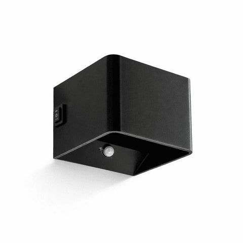 Rechargeable Cube Wall Light with Motion Sensor — product view