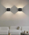 Rechargeable Cube Wall Light with Motion Sensor — product view