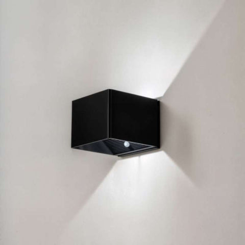 Rechargeable Cube Wall Light with Motion Sensor — product view