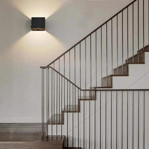 Rechargeable Cube Wall Light with Motion Sensor — product view