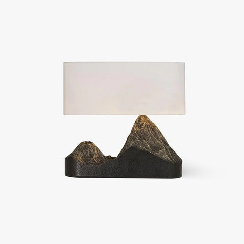 Resin Landscape Table Lamp