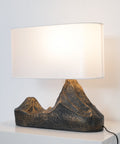 Resin Landscape Table Lamp