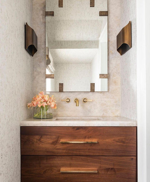 Brass Up and Down Wall Sconce