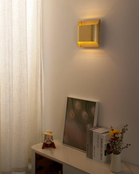 Brass Up and Down Wall Sconce