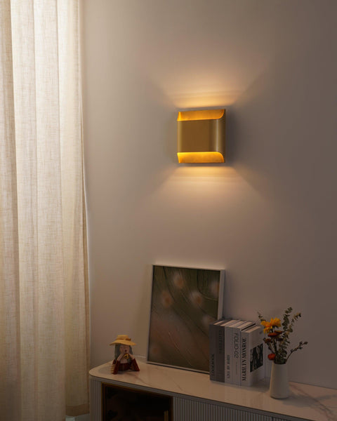 Brass Up and Down Wall Sconce