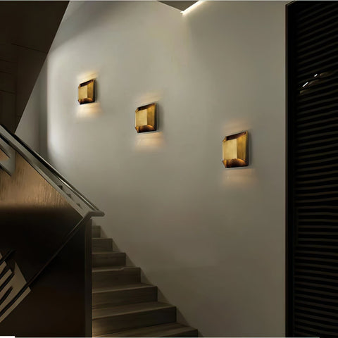 Brass Up and Down Wall Sconce