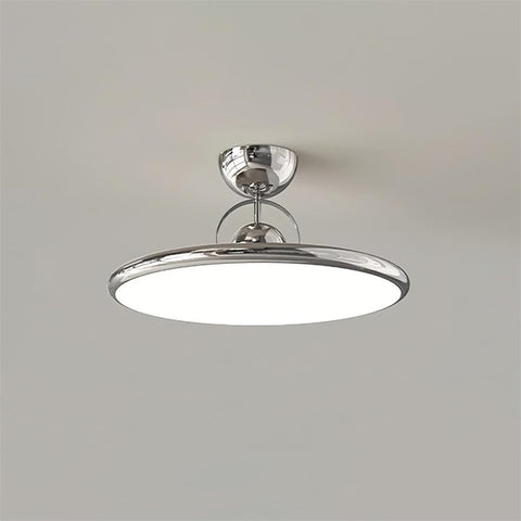 Retro Round LED Ceiling Light for Bedroom and Living Room Lighting