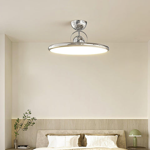 Retro Round LED Ceiling Light for Bedroom and Living Room Lighting