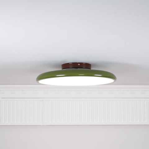 Adjustable LED Flush Mount Ceiling Light for Bedrooms and Offices