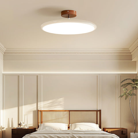 Adjustable LED Flush Mount Ceiling Light for Bedrooms and Offices