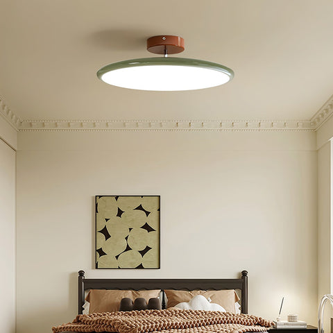 Adjustable LED Flush Mount Ceiling Light for Bedrooms and Offices