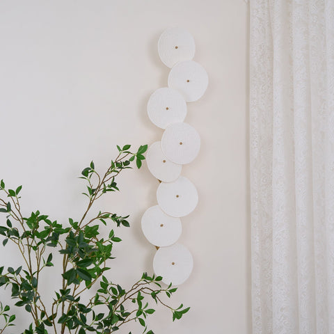 Ceramic Lotus Leaf Wall Sconce for Bedroom and Living Room Lighting
