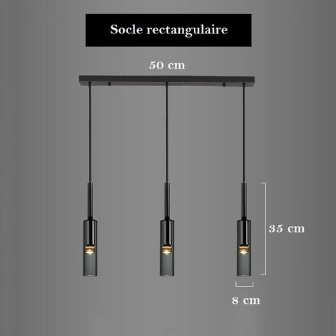 Smoked Glass Bottle Pendant Light for Kitchen Islands and Bedside Use