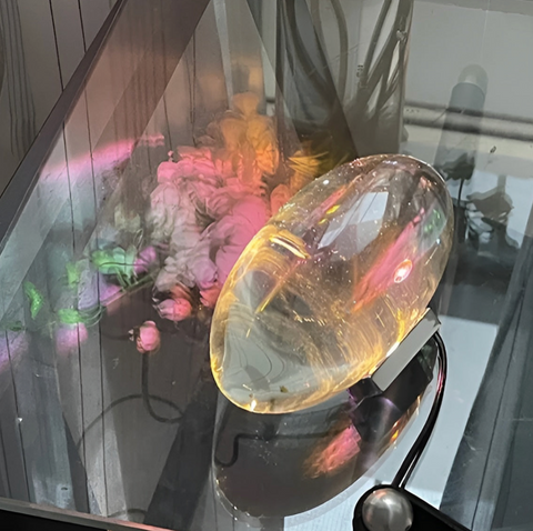 USB Crystal Prism Projection Light for Colorful Ambient Wall and Ceiling Effects