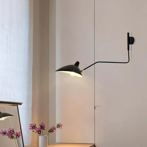 Adjustable Dual-Arm Wall Lamp for Reading, Work, and Accent Lighting