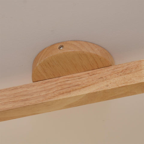Adjustable Wood Ceiling Spotlight for Kitchen and Hallway Lighting