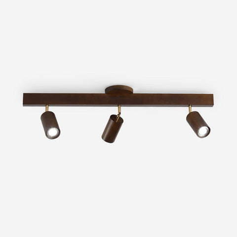 Adjustable Wood Ceiling Spotlight for Kitchen and Hallway Lighting