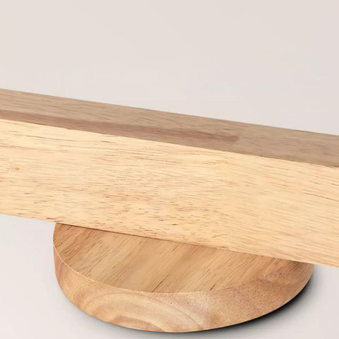 Adjustable Wood Ceiling Spotlight for Kitchen and Hallway Lighting