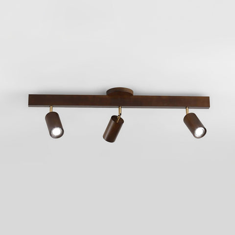 Adjustable Wood Ceiling Spotlight for Kitchen and Hallway Lighting