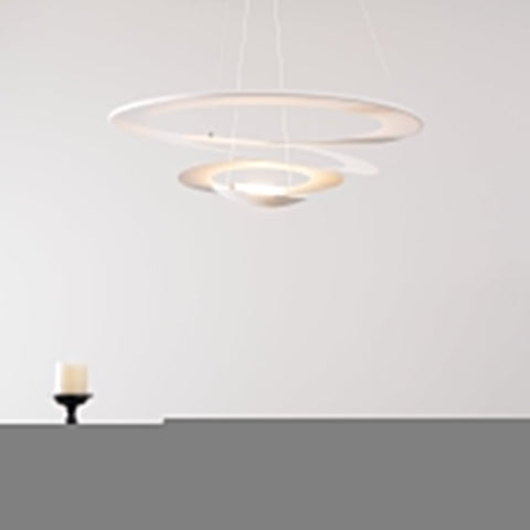 Spiral LED Pendant Light for Dining Room and Living Room Lighting