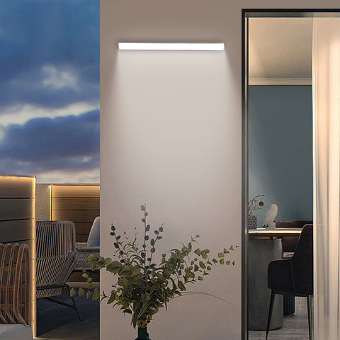 Modern Outdoor LED Wall Light with Weather-Resistant Aluminum Design